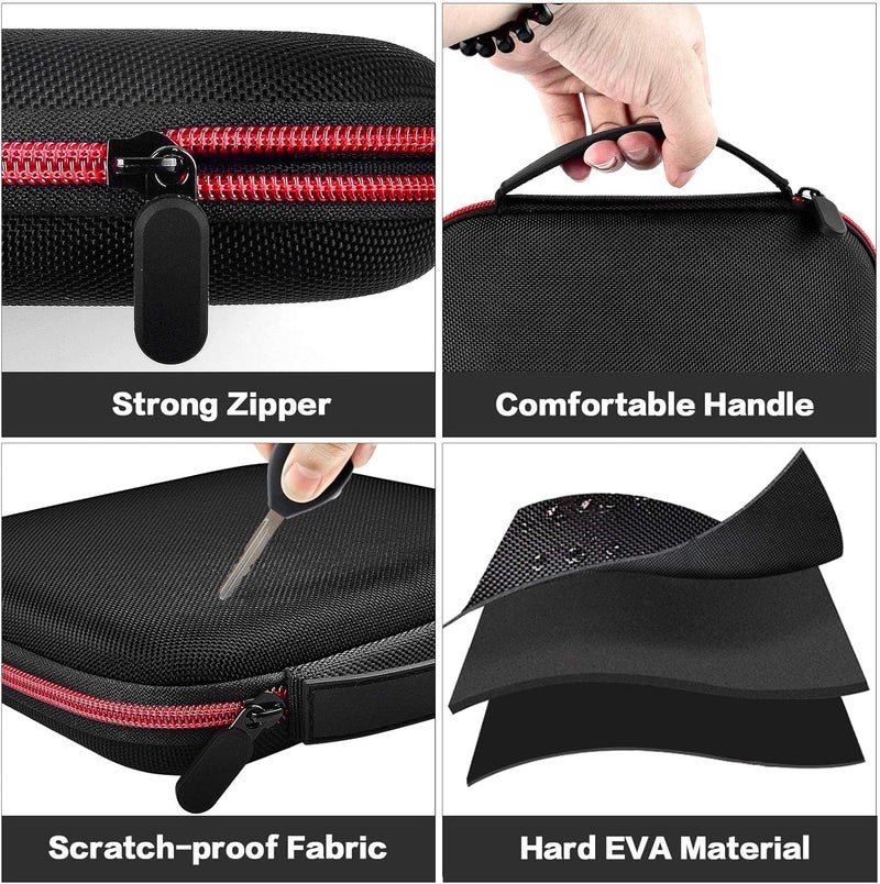 GWCASE Case Compatible with Glocusent/ for Vekkia/ for LITOM/ for LEDGLE/ for TAKKUI/ for TSINGREE LED Neck Reading Light Book Light for Reading in Bed. Storage Carrying Holder Fits for USB Cable (Box Only) - Image 3